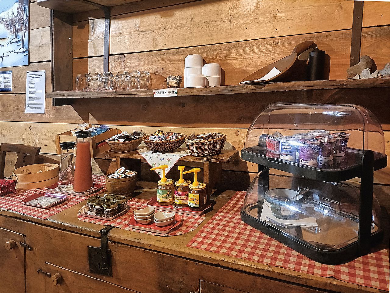 Colazione con prodotti tipici a km 0 in Valle d'Aosta